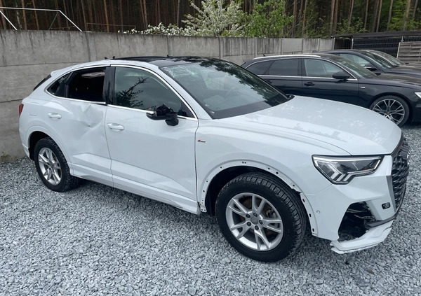 Audi Q3 Sportback cena 92500 przebieg: 70000, rok produkcji 2020 z Glinojeck małe 667